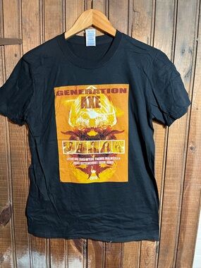 Generation Axe 2016 Graphic Tee - Black and Orange